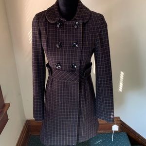American Rag Winter Plaid Coat